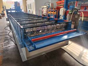 Machine de formage à rouleaux de pont métallique à commande automatique à grande vitesse / Machine de fabrication de dalles de sol en acier - Product Image 2