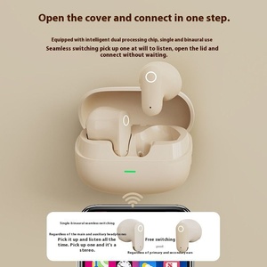 <span class=keywords><strong>Mini</strong></span> không dây <span class=keywords><strong>Bluetooth</strong></span> Earbuds tiếng ồn hủy bỏ tuổi thọ pin dài Led bán trong tai kép tai thể thao hot bán phổ JL - Product Image 3