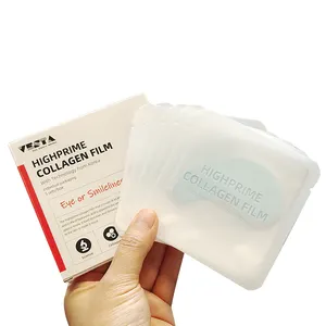 Highprime kolagen Film 50ml, perlengkapan kabut dan masker Anti Penuaan, masker kolagen Anti penuaan, Kit semprot pencerah asam hialuronat, 2 buah