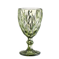 Gobelets bleus de 300 ml pour boire du champagne de mariage, gobelets à vin colorés, verres à vin