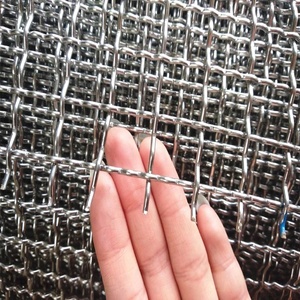 גודל מותאם אישית 6 8 10 12 14 20 רשת 304 נירוסטה 316 316l טנטלום חוט רשת גלי - Product Image 5