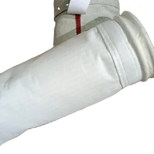 Polyester Stripe Anti-static Membrane Filter Bag for Dust Collector Used in Flour Cement Plant Steel Chemical Industry Smelting