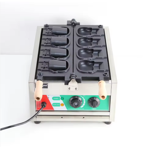 Máquina para Hacer Waffles con Forma de Hello Kitty, de Aluminio Fundido Antiadherente, para 2/3/4 Waffles - Product Image 6