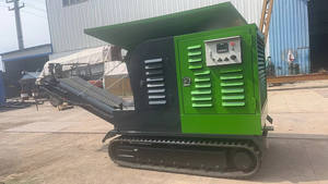 Мобильная щековая дробилка Upsen Ujc604 для переработки бетона, новая компактная модель с двигателем и насосом, производительность 40 т/ч - Product Image 6