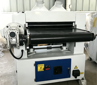 Machine à dégauchir et à raboter le bois industrielle à alimentation automatique, robuste, moteur 10 kW, tête de coupe spirale, 150 lames, 640 mm (24 pouces)
