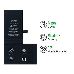 Nhà Máy Bán buôn Chất lượng cao Pin điện thoại di động cho <span class=keywords><strong>Iphone</strong></span> x Pin - Product Image 4