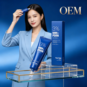 Suero Capilar Regenerador con Péptidos Azules NMN, Acelera la Renovación Celular del Cuero Cabelludo, Extiende el Ciclo de Crecimiento del Cabello, Med Salon OEM - Product Image 3