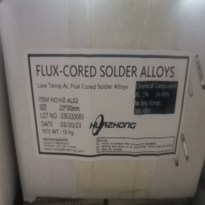 Nhôm <span class=keywords><strong>Flux</strong></span> <span class=keywords><strong>cored</strong></span> hàn dây AL02 nhiệt độ thấp 385 độ hàn Rod cho thép đồng thau hợp kim đồng Hàn - Product Image 4