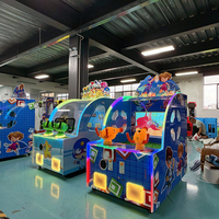 Machine de jeu d'arcade de tir à l'eau à pièces d'euros/à jeu gratuit, simulateur de terrain de jeu pour enfants, machine de jeu d'arcade, prix
