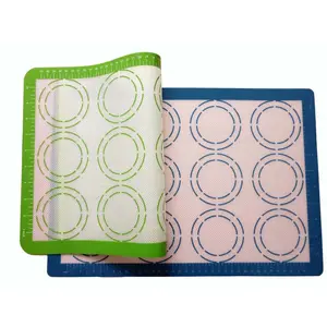 Tapis de cuisson en silicone Feuille de pâte à pizza Support Pâtisserie Gadgets de cuisine Outils de cuisson Tapis de cuisson antiadhésif