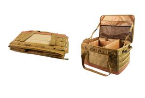 Caja de transporte de equipo al aire libre Estuche de equipo de camping divisible Almacenamiento de viaje Herramientas de camping Organizador Bolsa de soporte - Product Image 3