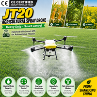 Drone pulvérisateur agricole Joyance JT20 pour grandes exploitations agricoles, GPS, buse centrifuge, longue autonomie, cadre en fibre de carbone, certifié CE