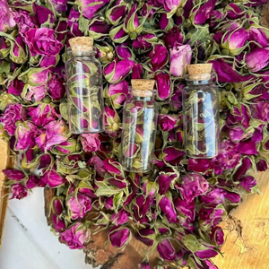 Mini-bouteilles en verre pour bourgeons de roses, pour herbes et fleurs, esthétique <span class=keywords><strong>botanique</strong></span> victorienne, décoration sorcière, couleur personnalisée pour la fête des Mères et Noël - Product Image 1