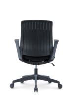Chaise de bureau ergonomique pivotante à dossier, très vendue, chaise de réception moderne en tissu, réglable