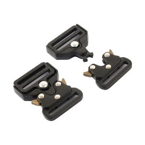 Correa ajustable de aleación con hebilla negra para mascotas, correa de seguridad con clip para mochila, accesorios para madre e hijo Q366-25 - Product Image 4