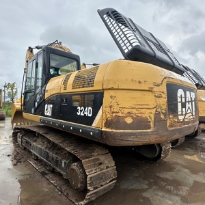 Used CAT 324D 24Ton Crawler Excavator Original Japanese Unit 1300 Working Hours with Full Inspection Test Video for Africa - Product Image 1