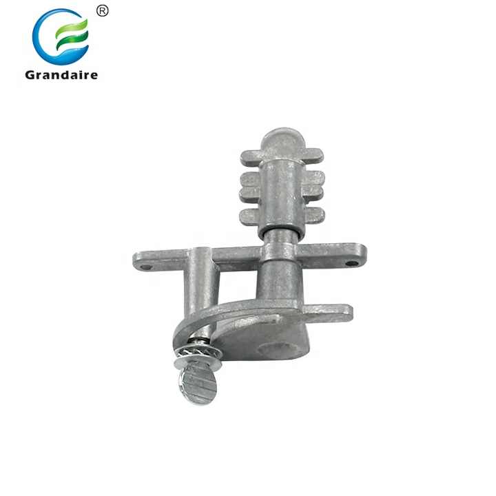 Hvac air regulation damper quadrant handle aluminum diecasting