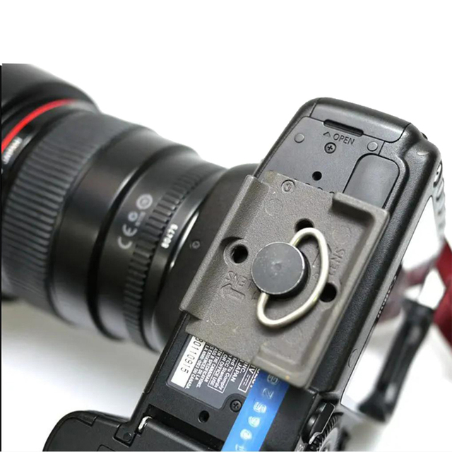 Wholesale Manfrotto 323 Aluminum Alloy Gray Quick Release Plate 200PL-14 Base Mount Adapter for Tripod Camera Accessories
