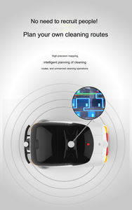 Ticari elektrikli Robot süpürgesi insansız otomatik navigasyon radar tarama zemin derin yer süpürgesi Robot dışında - Product Image 2