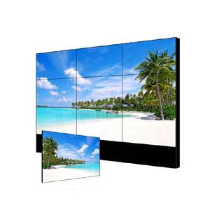 Fabbrica diretta da 49 pollici 3.5mm lunetta 700 Nit luminosità Lcd <span class=keywords><strong>Video</strong></span> pareti di giunzione grande schermo per la sala di comando centro commerciale - Product Image 2