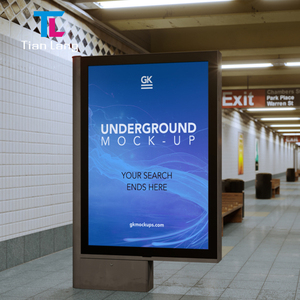 Boîte à lumière LED mince personnalisée pour la publicité intérieure Cadre en aluminium magnétique avec des affiches de films - Product Image 6