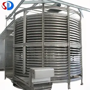 China Supplier Floor Standing Bread Hamburger Toast Spiral Cooling Tower Air Cooler Bread