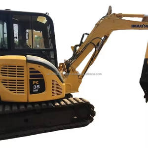 Used Komatsu PC35 Mini <b>Excavator</b> for Sale 3.5 TON Hydraulic Crawler CAT Engine & Pump 6TON Operating Weight - Product Image 1