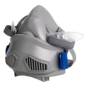 3M 7772CN masker Respirator debu, Filter tunggal silikon setengah wajah sedang - Product Image 4