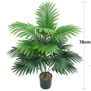 Piante Artificiali di Alta Qualità per Interni, Mini Foglie di Palma <span class=keywords><strong>Areca</strong></span> Finte in Plastica Verde Naturale, <span class=keywords><strong>Piccola</strong></span> Palma Artificiale - Product Image 2