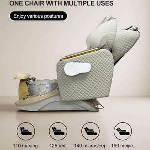 Sillón de Pedicura Eléctrico de Lujo sin Tuberías para Salón de Belleza Profesional Moderno y Personalizado - Product Image 3