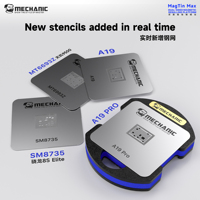 Platform Reballing Magnetik Dua Sisi MECHANIC MagTin Max 2.0 untuk Perbaikan Motherboard Ponsel, Stasiun Reballing Chip IC CPU BGA