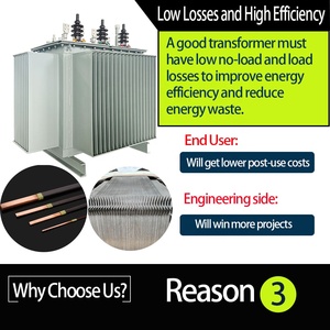 Mua Nhà cung cấp nhà máy Trung Quốc 66 KV 63kva 75kva 85kva KVA nhôm Điện phân phối dầu biến áp - Product Image 5