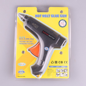 Pistolet à colle HJ016 100W 11mm, pistolet à colle électrique à fusion rapide avec interrupteur pour réparation DIY - Product Image 3