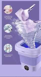 Folding Washing Machine, Household Portable <b>Mini</b> Baby Folding Washing Machine, Underwear Washing Machine - Product Image 6