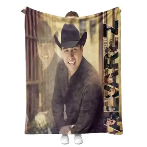 High Quality Custom Julion Alvarez Fade Resistance No Pilling <strong>Kingsize</strong> Cozy Plush Warm Throw <strong>Blanket</strong> - Product Image 6