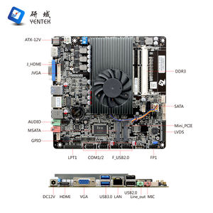 لوحة أم صناعية جديدة من مصنع YENTEK مع معالج Intel A4 5145M وذاكرة <span class=keywords><strong>DDR3</strong></span>/DDR4 8 جيجابايت أحادية القناة وواي فاي وVGA ومنفذي HD وLVDS وشبكة LAN - Product Image 3