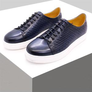 Nouvelles chaussures mocassins pour <span class=keywords><strong>homme</strong></span>, chaussures de conduite décontractées, rouge et <span class=keywords><strong>bleu</strong></span>, chaussures classiques faites à la main, cuir véritable italien de qualité supérieure, chaussures de conduite à lacets - Product Image 6