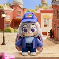 Nouvelle série de vie quotidienne MINISO Zootopia, boîte à surprises de film d'animation, peluche en vinyle, porte-clés, cadeaux pour filles