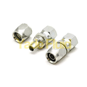 Raccord de tuyau droit de haute qualité en acier inoxydable, raccord de tuyau <span class=keywords><strong>hydraulique</strong></span> réutilisable - Product Image 2