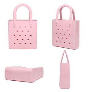 2025 nuevo DIY Cave Macaron PVC cesta de lavado de <span class=keywords><strong>playa</strong></span> bolsa de gelatina para el Día de San Valentín Diwali regreso a la escuela Día DE LA MADRE Año Nuevo - Product Image 6