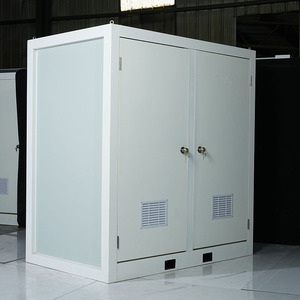 Cabine de toilette portable moderne avec douche Offre Spéciale en usine à bas prix pour une utilisation extérieure en acier, <span class=keywords><strong>bois</strong></span> et panneau sandwich - Product Image 1