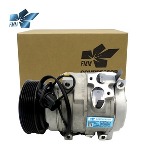 Compresor de Aire Acondicionado para Automóvil 10S17C 12v para Mitsubishi Pajero V73 Montero Non Sport 44717080303D 447170-8030 MR513348 - Product Image 1