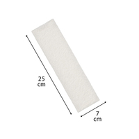 Coussin d'épaule pour ceinture de sécurité en laine d'agneau, anti-douleur cervicale, avec Velcro premium, réglable, confortable et doux, pour BMW Toyota Honda