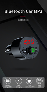 2022 A8 Dual USB Charging PD Car Charger Radio FM Transmitter <strong>Bluetooth</strong>-5.0Mp3 Player - Product Image 5