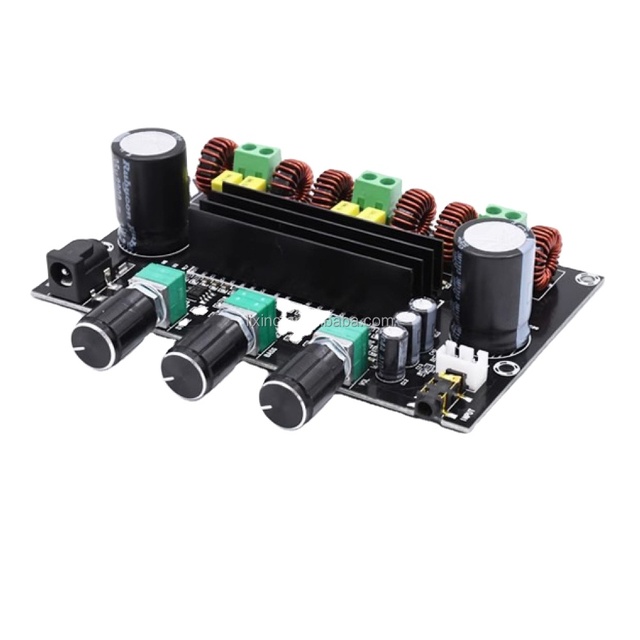 Prototype TPA3116D2 Digital Power Amplifier Chip 2.1 Channel Audio Amplifier Board Multilayer FR-4 PCB with High Efficiency PCBA