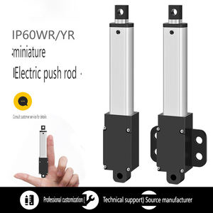 XYT DC Electric Micro Mini Motor <span class=keywords><strong>de</strong></span> varilla <span class=keywords><strong>de</strong></span> empuje 6V/12V/24V para <span class=keywords><strong>Lego</strong></span> Robot Sweeper Aluminio duradero con construcción <span class=keywords><strong>de</strong></span> imán permanente - Product Image 2