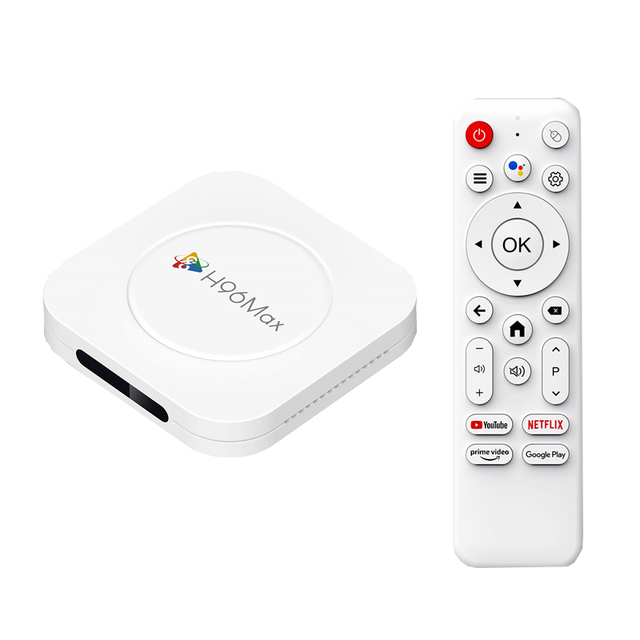 Android 14.0 Quad Core High Speed Smart TV Box 8K HDR Rockchip RK3528 4GB RAM 32GB Flash H96 Max M1 Plus Media Player