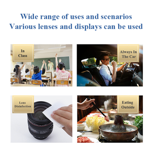 Lingettes humides anti-buée pour lentilles indépendantes <span class=keywords><strong>de</strong></span> qualité supérieure personnalisées Lingettes nettoyantes multi-usages pour lunettes avec <span class=keywords><strong>agent</strong></span> anti-buée - Product Image 5