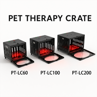 Caisse de luminothérapie rouge pour animaux 2026, 5 longueurs d'onde 630-850nm, appareil de guérison infrarouge professionnel pour grands chiens, rééducation animale OEM ODM
