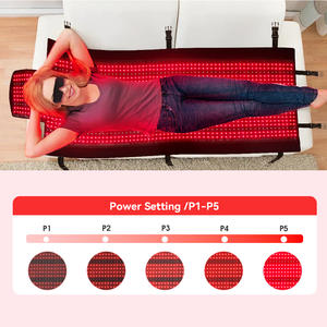 Full Body Infrarood Led Licht Slaapzak Opvouwbare Led Fotodynamische Machine Pijnverlichting Verwarming Deken - Product Image 6